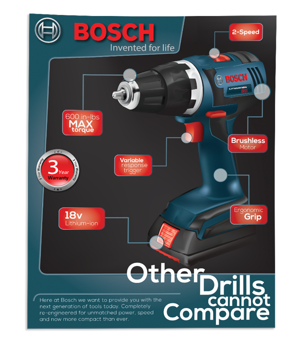 Bosch Flyer front page